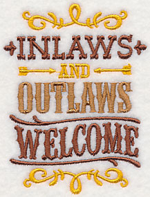 Inlaws and Outlaws Welcome