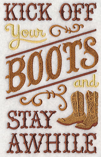 Kick Off Your Boots and Stay Awhile