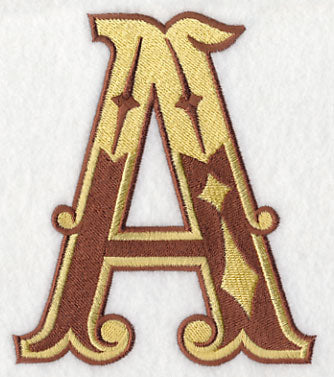Western Letter A (5 inch)