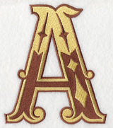 Western Letter A (5 inch)
