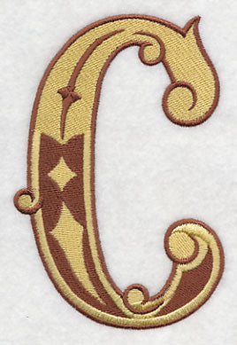 Western Letter C (5 inch)
