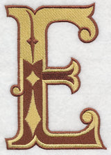 Western Letter E (5 inch)