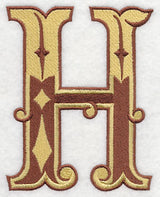 Western Letter H (5 inch)