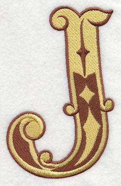 Western Letter J (5 inch)