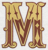 Western Letter M (5 inch)