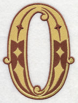 Western Letter O (5 inch)
