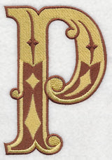 Western Letter P (5 inch)