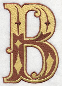 Western Letter B (5 inch)