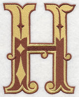 Western Letter H (5 inch)