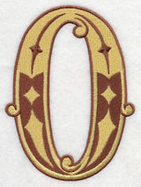 Western Letter O (5 inch)