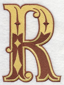 Western Letter R (5 inch)