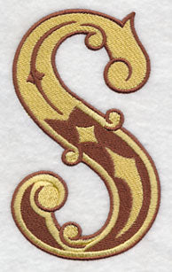 Western Letter S (5 inch)