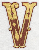 Western Letter V (5 inch)