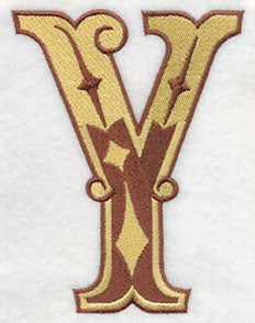 Western Letter Y (5 inch)