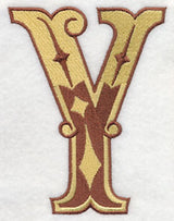 Western Letter Y (5 inch)