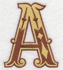 Western Letter A (5 inch)