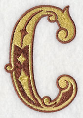 Western Letter C (5 inch)