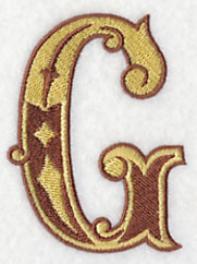 Western Letter G (5 inch)