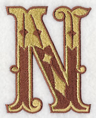 Western Letter N (5 inch)