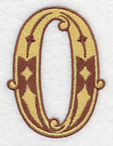 Western Letter O (5 inch)