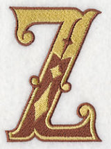 Western Letter Z (5 inch)
