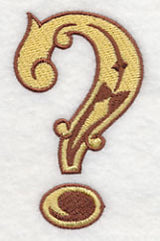 Western Question Mark (5 inch)