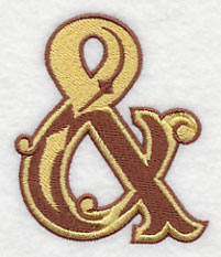 Western Letter Ampersand (5 inch)