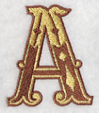 Western Letter A (5 inch)
