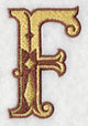 Western Letter F (5 inch)