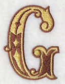 Western Letter G (5 inch)