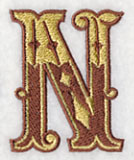Western Letter N (5 inch)