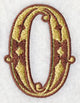 Western Letter O (5 inch)