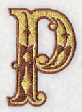 Western Letter P (5 inch)