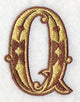 Western Letter Q (5 inch)