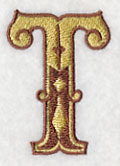 Western Letter T (5 inch)