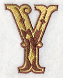 Western Letter Y (5 inch)