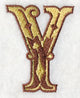 Western Letter Y (5 inch)