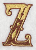 Western Letter Z (5 inch)