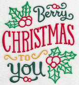 Berry Christmas to You