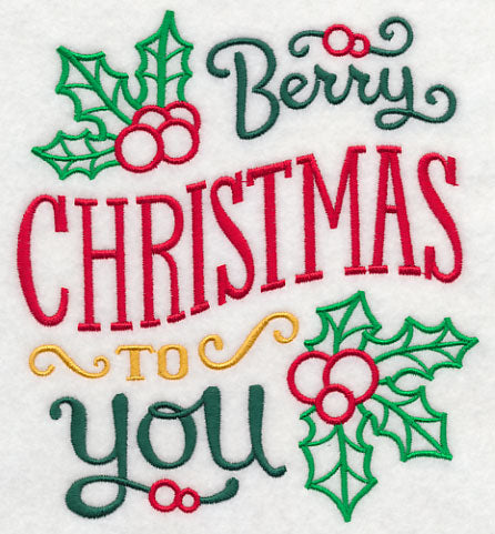 Berry Christmas to You