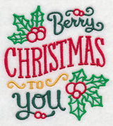 Berry Christmas to You
