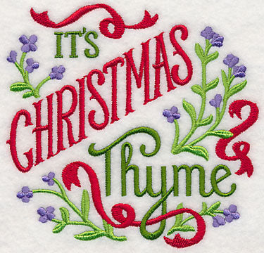 It's Christmas Thyme