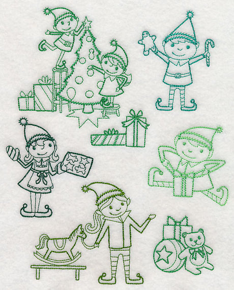 Ho-Ho-Holiday Helpers Medley (Vintage)