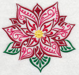 Christmas Filigree Poinsettia