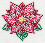Christmas Filigree Poinsettia