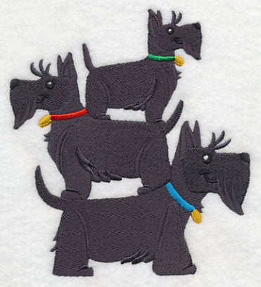 Scottish Terrier Stack