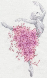 Ballerina with Flowers