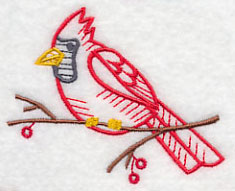 Christmas Wonderland Cardinal