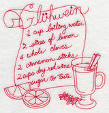 Gluhwein (Redwork)