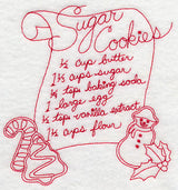 Sugar Cookies (Redwork)